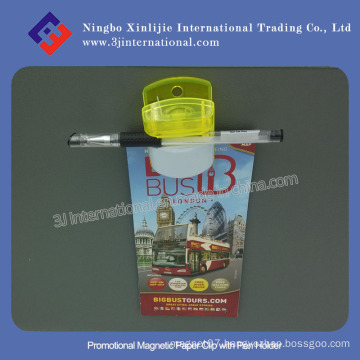 Promotional Magnetic Paper Clip with Pen Holder
